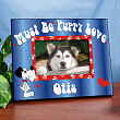 Custom Printed Puppy Love Picture Frame