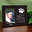 Personalized Pet Memorial Printed Frame
