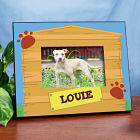 Personalized Dog House Printed Frame