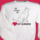 I Love My Cat Sweatshirt