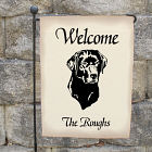 Welcome Dog Breed Personalized Garden Flag 83025422