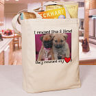 Personalized Rescued Pet Photo Tote Bag