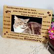 Gentle Kitty Wood Picture Frame 912021