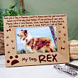 Personalized Dog Memorial Picture Frame