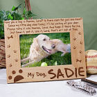 Personalized Dog Memorial Picture Frame