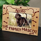 Personalized Family Mascot Wood Picture Frame
