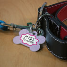 Personalized Diamonds Dog Bone Tag