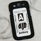 My Initial Samsung Galaxy S3 Cover