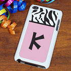 Custom Zebra Print iPod Touch 4 Case