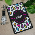 Multicolored Leopard Print Kindle Fire Case