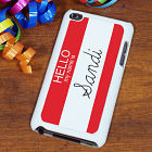 Custom Name Tag iPod Touch Case U579639x