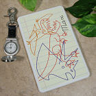 Personalized Kindle Fire Case - Dinosaur Sketch