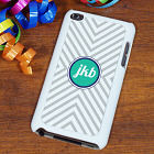 Zig Zag Stripes iPod 4 Cover