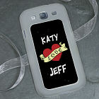 Personalized Love Banner Samsung Galaxy S3 Case