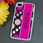 Personalized Dots iPhone 4/4S Cover