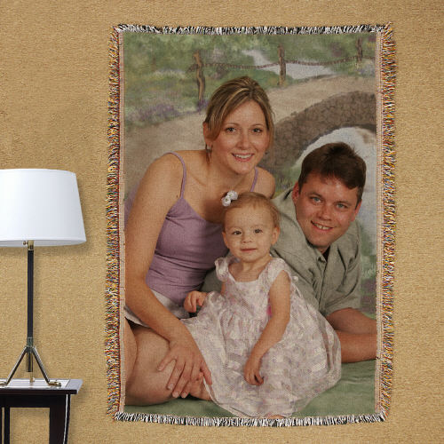 Custom Photo Tapestry Throw GiftsForYouNow
