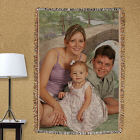 Personalized Family Photo Tapestry Throw Blanket