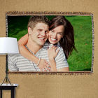 Personalized Love Photo Tapestry Throw Blankets