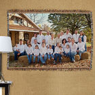 Personalized Family Reunion Tapestry Throw Blanket
