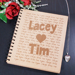 Engraved I Love You Photo Album