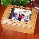 Engraved Memories Photo Keepsake Box
