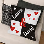 Personalized Just the Two of Us Throw Pillow