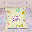 Personalized Little SmilesThrow Pillow