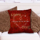 Personalized The One My Soul Loves Throw Pillow