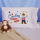 Personalized Cowboy Pillowcase