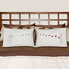 Blowing Kisses Pillowcase Set