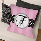 Personalized Eiffel Tower Throw Pillow