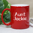 You Are Loved Two-Sided Personalized Aunt Two-Toned Coffee Mug 221063AUNT