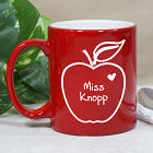 Teacher Coffee Mug - Apple of my Heart Design