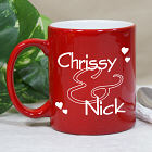 Couples Personalized Two-Toned Coffee Mug 26143