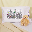 Personalized Our Father Prayer Pillowcase