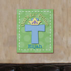 Personalized God's Lil' Prince Wall Canvas