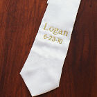 Embroidered First Communion Tie