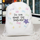 Personalized Do You Speak My Language Sports Bag SP828732