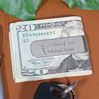 Engraved Class Of Graduation Silver Money Clip