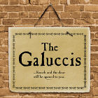 Knock...Personalized Slate Plaque 63121236