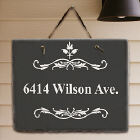 Filigree Personalized Slate Plaque 63135567