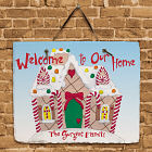 Gingerbread House Christmas Slate Plaque 63136197