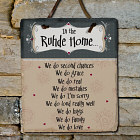 In Our Home Personalized Slate Plaque 63136486