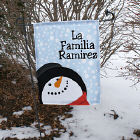 Dejáis le nevar bandera del jardín