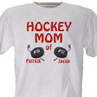 Hockey Mom Personalized T-shirt