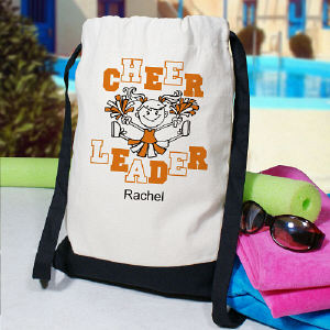 Personalized Cheerleader Backpack