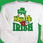 Kiss Me I'm Irish Personalized Shirt