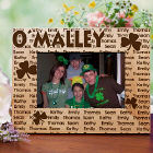 Irish Family Name Personalized Wood Picture Frame 933271