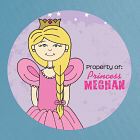 Property Of Princess Labels 136601