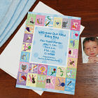 Personalized Baby Boy Birth Announcement Cards 140338